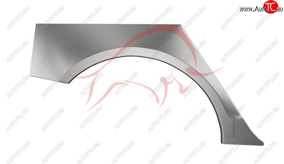 2 189 р. Правая задняя ремонтная арка (внешняя) Wisentbull Audi A4 B8 дорестайлинг, универсал (2007-2011)  с доставкой в г. Нижний Новгород
