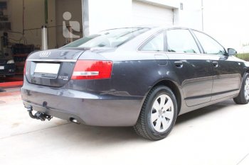 22 699 р. Фаркоп Aragon Audi A6 C6 дорестайлинг, седан (2004-2008) (шар S)  с доставкой в г. Нижний Новгород. Увеличить фотографию 3