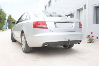 42 749 р. Фаркоп Aragon. (шар V) Audi A6 C6 дорестайлинг, седан (2004-2008)  с доставкой в г. Нижний Новгород. Увеличить фотографию 6