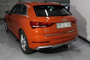 15 449 р. Фаркоп (тягово-сцепное устройство) TCC Audi Q5 FY дорестайлинг (2017-2020) (Оцинкованный, шар E - оцинкованный)  с доставкой в г. Нижний Новгород. Увеличить фотографию 1