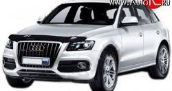 Дефлектор капота NovLine Audi Q5 8R дорестайлинг (2008-2012)