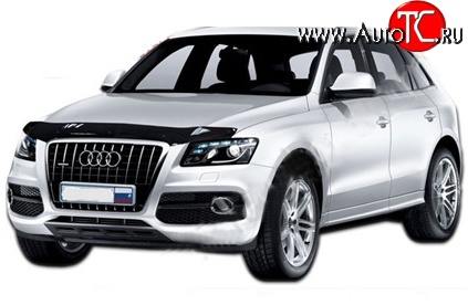 639 р. Дефлектор капота NovLine Audi Q5 8R дорестайлинг (2008-2012)  с доставкой в г. Нижний Новгород