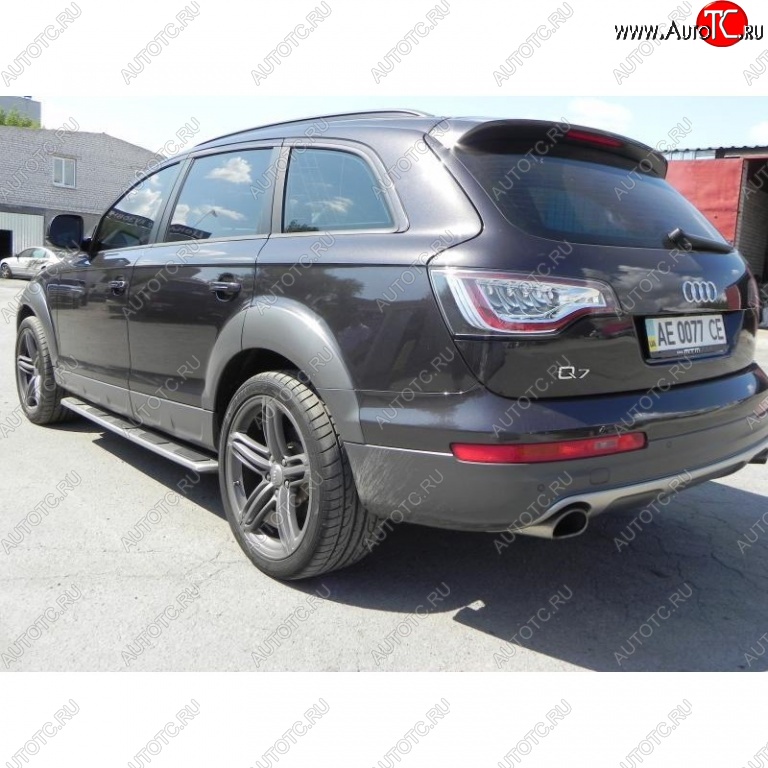 14 099 р. Накладки на колёсные арки NOBLE DESIGN Audi Q7 4L дорестайлинг (2005-2009) (Неокрашенные)  с доставкой в г. Нижний Новгород