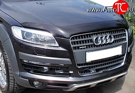 3 169 р. Дефлектор капота NovLine  Audi Q7  4L (2005-2009) дорестайлинг  с доставкой в г. Нижний Новгород