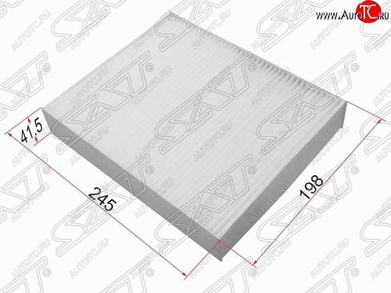 279 р. Фильтр салонный SAT (245х198х41.5 mm)  BMW 1 серия ( F21,  F20) - 4 серия  F32  с доставкой в г. Нижний Новгород