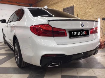 7 999 р. Спойлер багажника M-Performance BMW 5 серия G30 дорестайлинг, седан (2016-2020) (черный глянцевый)  с доставкой в г. Нижний Новгород. Увеличить фотографию 4