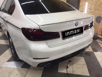 7 999 р. Спойлер багажника M-Performance BMW 5 серия G30 дорестайлинг, седан (2016-2020) (черный глянцевый)  с доставкой в г. Нижний Новгород. Увеличить фотографию 5