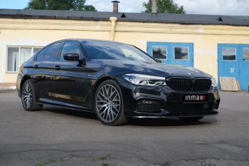 10 999 р. Пластиковые накладки M-порогов  BMW 5 серия  G30 (2016-2020) дорестайлинг, седан  с доставкой в г. Нижний Новгород. Увеличить фотографию 12