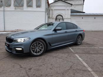 10 999 р. Пластиковые накладки M-порогов  BMW 5 серия  G30 (2016-2020) дорестайлинг, седан  с доставкой в г. Нижний Новгород. Увеличить фотографию 14