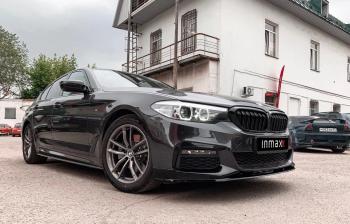 10 999 р. Пластиковые накладки M-порогов  BMW 5 серия  G30 (2016-2020) дорестайлинг, седан  с доставкой в г. Нижний Новгород. Увеличить фотографию 17