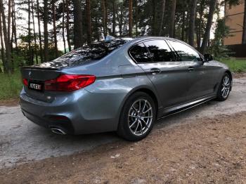 10 999 р. Пластиковые накладки M-порогов  BMW 5 серия  G30 (2016-2020) дорестайлинг, седан  с доставкой в г. Нижний Новгород. Увеличить фотографию 23