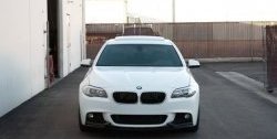 10 849 р. Накладка на передний бампер M-Performance BMW 5 серия F10 седан дорестайлинг (2009-2013) (Неокрашенная)  с доставкой в г. Нижний Новгород. Увеличить фотографию 7