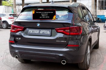 439 р. Накладки задних фонарей RA BMW X3 G01 дорестайлинг (2017-2021) (Неокрашенные)  с доставкой в г. Нижний Новгород. Увеличить фотографию 5