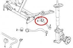 1 189 р. Полиуретановый сайлентблок передней подвески, поперечного рычага, внутренний Точка Опоры BMW X6 E71 рестайлинг (2012-2014)  с доставкой в г. Нижний Новгород. Увеличить фотографию 2