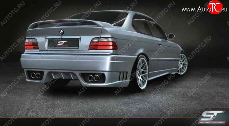 25 899 р. Задний бампер ST1 BMW 3 серия E36 седан (1990-2000)  с доставкой в г. Нижний Новгород