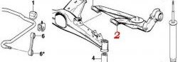 779 р. Полиуретановый сайлентблок задней подвески, нижнего рычага Точка Опоры BMW 3 серия E36 седан (1990-2000)  с доставкой в г. Нижний Новгород. Увеличить фотографию 2