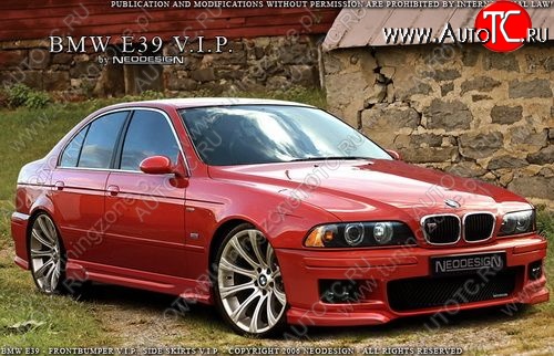 7 299 р. Передний бампер Neodesign BMW 5 серия E39 седан рестайлинг (2000-2003)  с доставкой в г. Нижний Новгород