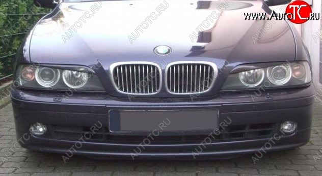 1 649 р. Реснички на фары Badlook BMW 5 серия E39 седан рестайлинг (2000-2003) (Неокрашенные)  с доставкой в г. Нижний Новгород