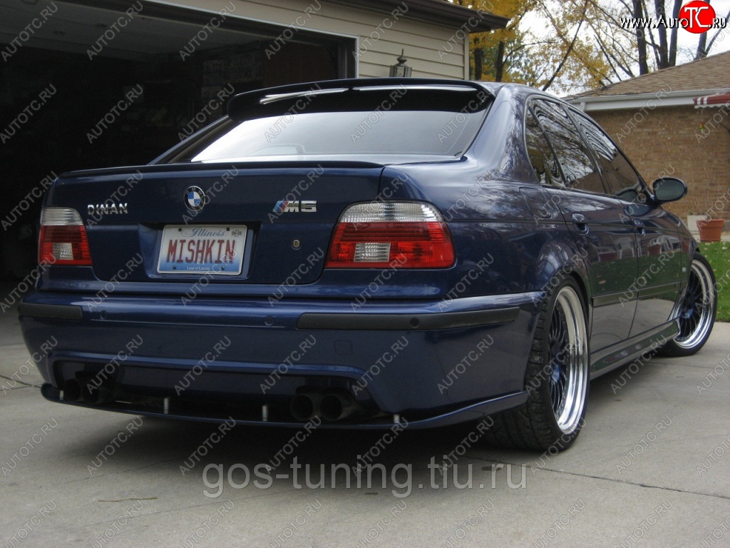 2 499 р. Лип спойлер M5 TECH BMW 5 серия E39 седан рестайлинг (2000-2003) (Неокрашенный)  с доставкой в г. Нижний Новгород