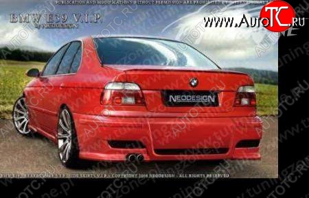 6 109 р. Задний бампер Neodesign  BMW 5 серия  E39 (1995-2003) седан дорестайлинг, седан рестайлинг  с доставкой в г. Нижний Новгород