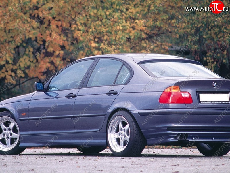 2 499 р. Козырёк на заднее стекло M3 Style BMW 3 серия E46 седан дорестайлинг (1998-2001) (Неокрашенный)  с доставкой в г. Нижний Новгород