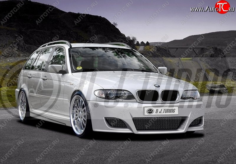 25 899 р. Передний бампер D.J. BMW 3 серия E46 седан дорестайлинг (1998-2001)  с доставкой в г. Нижний Новгород