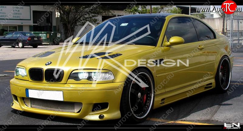 25 899 р. Передний бампер Kersher BMW 3 серия E46 седан дорестайлинг (1998-2001)  с доставкой в г. Нижний Новгород