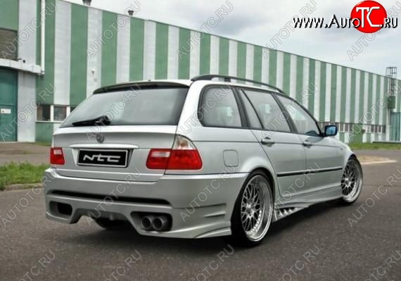 25 899 р. Задний бампер (универсал) NTC BMW 3 серия E46 седан дорестайлинг (1998-2001)  с доставкой в г. Нижний Новгород