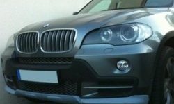 8 999 р. Накладка на передний бампер CT BMW X5 E53 дорестайлинг (1999-2003) (Неокрашенная)  с доставкой в г. Нижний Новгород. Увеличить фотографию 2