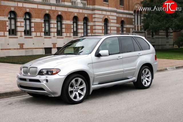 7 099 р. Передний бампер Aero (рестайлинг) BMW X5 E53 рестайлинг (2003-2006)  с доставкой в г. Нижний Новгород