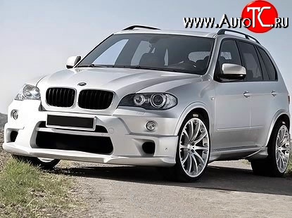 21 499 р. Передний бампер Hartge Style BMW X5 E70 рестайлинг (2010-2013) (Неокрашенный)  с доставкой в г. Нижний Новгород