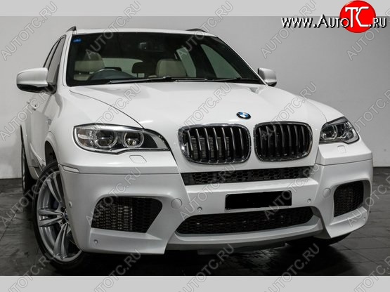 22 499 р. Передний бампер X5M STYLE BMW X5 E70 дорестайлинг (2006-2010) (Неокрашенный)  с доставкой в г. Нижний Новгород