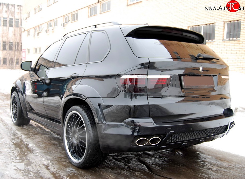 11 399 р. Спойлер Lumma Design BMW X5 E70 рестайлинг (2010-2013) (Неокрашенный)  с доставкой в г. Нижний Новгород