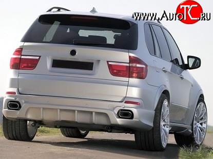 17 299 р. Задний бампер Hartge Style BMW X5 E70 дорестайлинг (2006-2010) (Неокрашенный)  с доставкой в г. Нижний Новгород