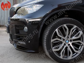 30 999 р. Передний бампер Hamann Style BMW X6 E71 рестайлинг (2012-2014) (Неокрашенный)  с доставкой в г. Нижний Новгород. Увеличить фотографию 4