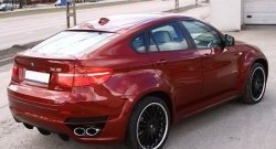 13 349 р. Лип спойлер Lumma BMW X6 E71 рестайлинг (2012-2014) (Неокрашенный)  с доставкой в г. Нижний Новгород. Увеличить фотографию 3