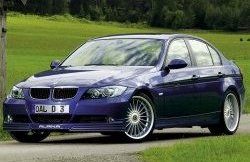 Накладка на передний бампер Alpina BMW 3 серия E90 седан дорестайлинг (2004-2008)