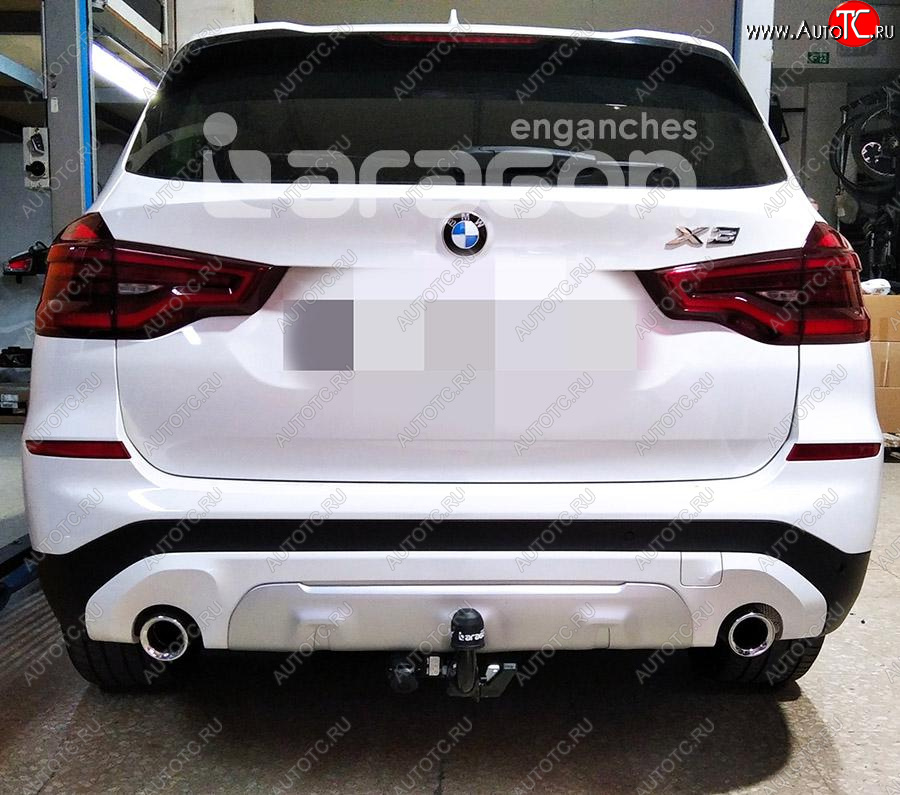 22 699 р. Фаркоп Aragon BMW iX3 G08 рестайлинг (2021-2025) (тип шара S (горизонтальный, легкосъемный))  с доставкой в г. Нижний Новгород