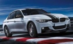 22 199 р. Пороги накладки M-performance BMW 3 серия F30 седан дорестайлинг (2012-2015) (Неокрашенные)  с доставкой в г. Нижний Новгород. Увеличить фотографию 3