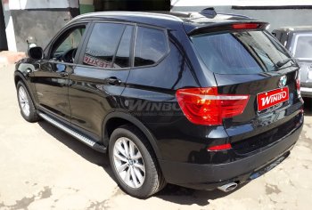 13 549 р. Подножки боковые WINBO OE Style BMW X3 F25 дорестайлинг (2010-2014)  с доставкой в г. Нижний Новгород. Увеличить фотографию 5