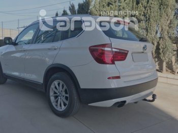 22 699 р. Фаркоп Aragon. (шар A) BMW X3 F25 рестайлинг (2014-2017)  с доставкой в г. Нижний Новгород. Увеличить фотографию 3