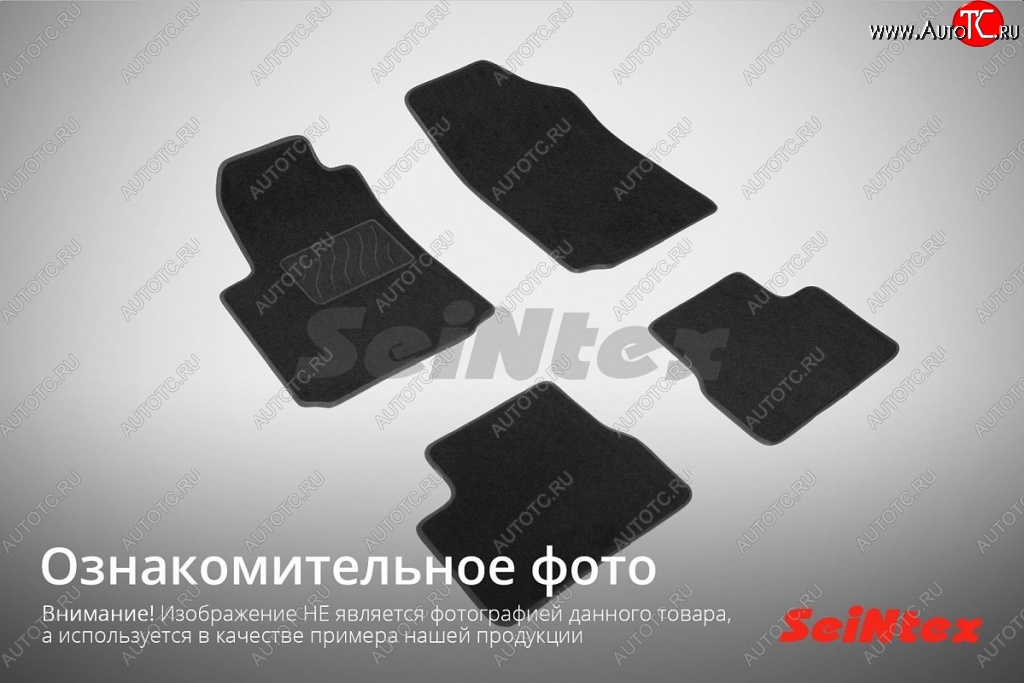 2 699 р. Износостойкие коврики в салон SeiNtex Premium LUX 4 шт. (ворсовые)  BMW X4  F26 (2014-2018)  с доставкой в г. Нижний Новгород