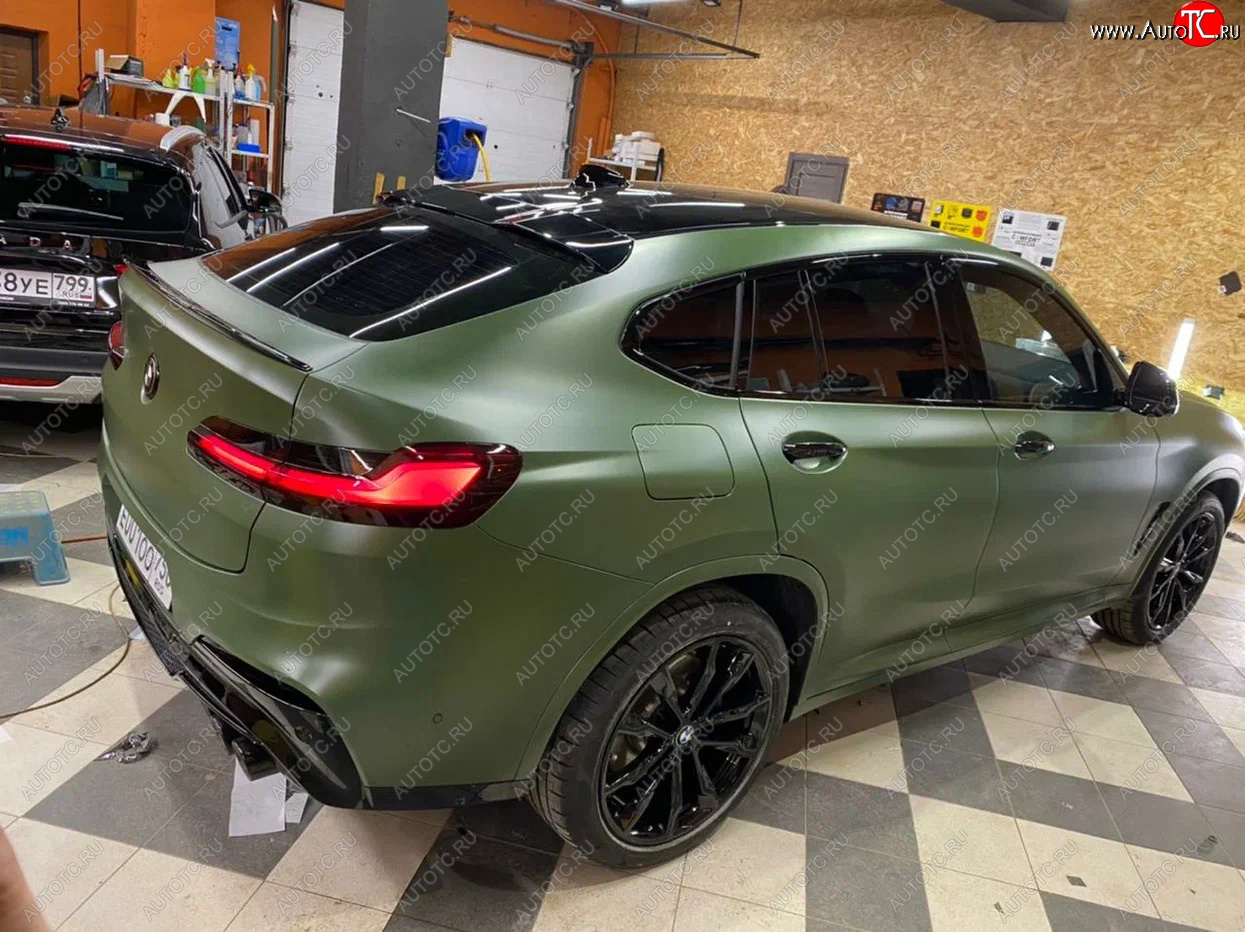 6 999 р. Лип спойлер X4M  BMW X4  G02 (2018-2021) дорестайлинг (без окраски)  с доставкой в г. Нижний Новгород