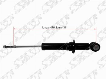 2 089 р. Амортизатор задний SAT (LH=RH) Toyota Allion T240 седан дорестайлинг (2001-2004)  с доставкой в г. Нижний Новгород. Увеличить фотографию 1