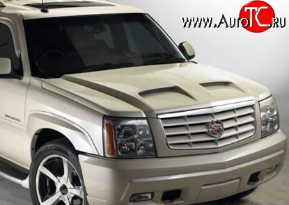 37 849 р. Пластиковый капот Custom Cadillac Escalade GMT820 джип 5 дв. короткая база (2001-2006) (Неокрашенный)  с доставкой в г. Нижний Новгород