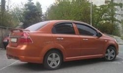 5 099 р. Пороги накладки CT v2 Chevrolet Aveo T250 седан рестайлинг (2006-2011) (Неокрашенные)  с доставкой в г. Нижний Новгород. Увеличить фотографию 3