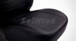 6 249 р. Чехлы для сидений SeiNtex (экокожа) Chevrolet Aveo T300 седан (2011-2015)  с доставкой в г. Нижний Новгород. Увеличить фотографию 5