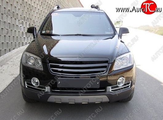 5 999 р. Решётка радиатора CT Chevrolet Captiva  дорестайлинг (2006-2011) (Неокрашенная)  с доставкой в г. Нижний Новгород