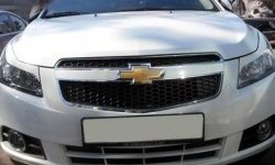 999 р. Реснички на фары RS-style Chevrolet Cruze J300 седан рестайлинг (2012-2015) (Неокрашенные)  с доставкой в г. Нижний Новгород. Увеличить фотографию 2