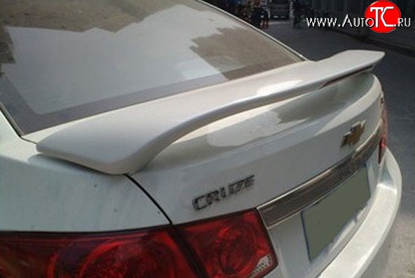 2 689 р. Спойлер M-VRS V2 Chevrolet Cruze J300 седан дорестайлинг (2009-2012) (Неокрашенный)  с доставкой в г. Нижний Новгород